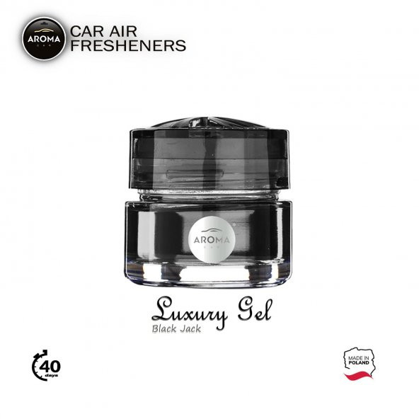 Aroma Jel Kavanoz Koku - Black 50ml. - 2