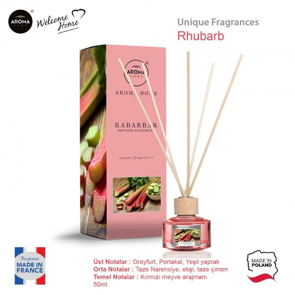 Aroma Home Unique Likit Koku Rhubarb 50ml. - 2
