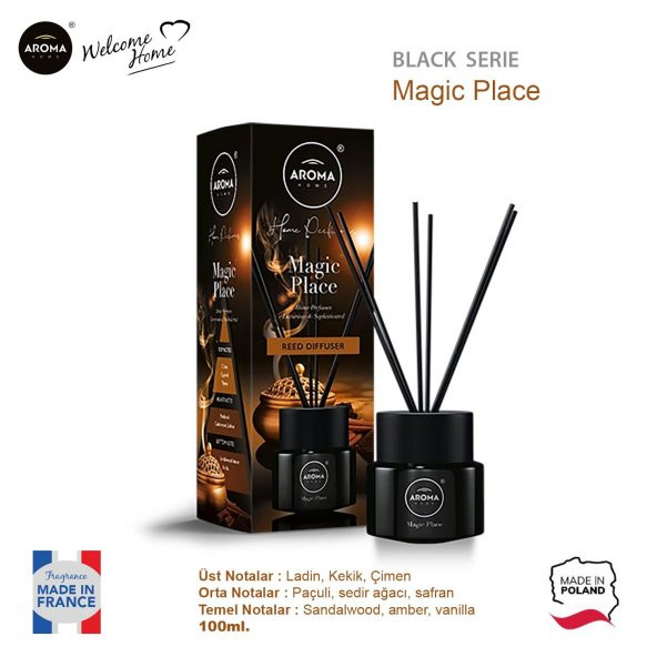 Aroma Home Black Series Likit Koku Magic Place 100ml. - 2