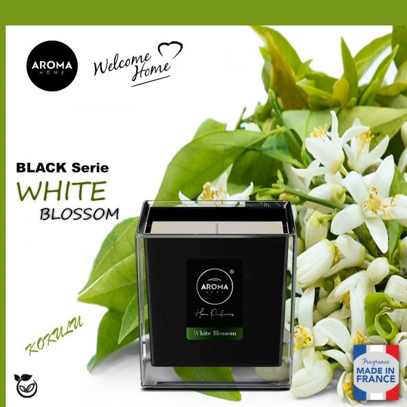 Aroma Home Black Series Kokulu Mum White Blossom  155gr. - 3