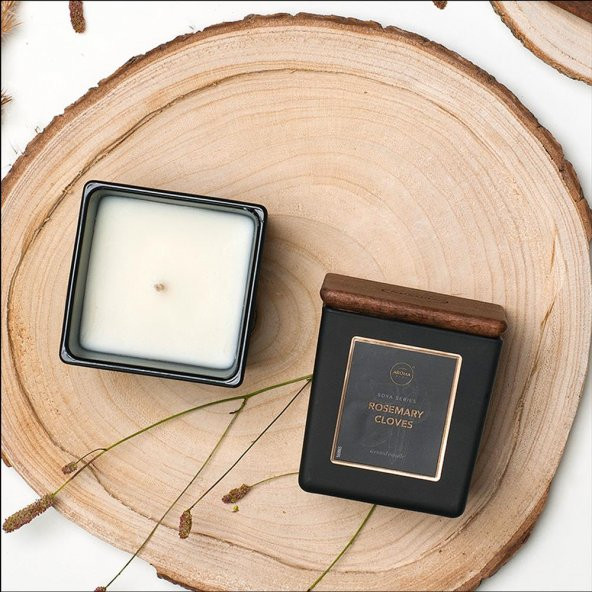 Aroma Home Soya series Kokulu Mum Rosemary Cloves 155gr. - 4