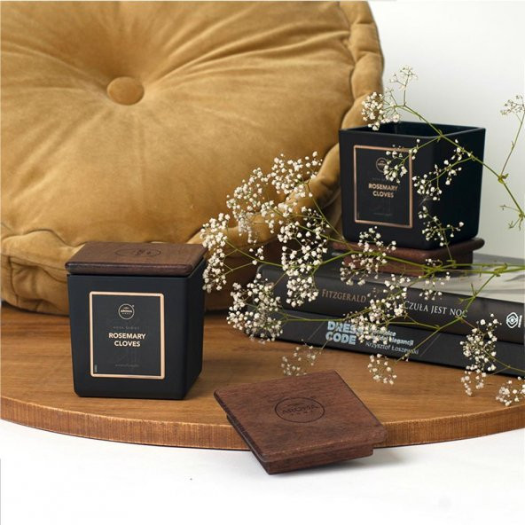 Aroma Home Soya series Kokulu Mum Rosemary Cloves 155gr. - 6