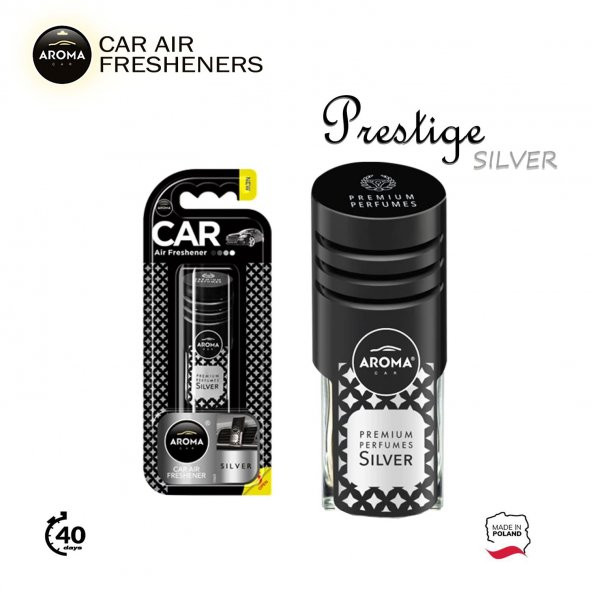 Aroma Prestij Kalorifer Geçme Koku - Gümüs - 2