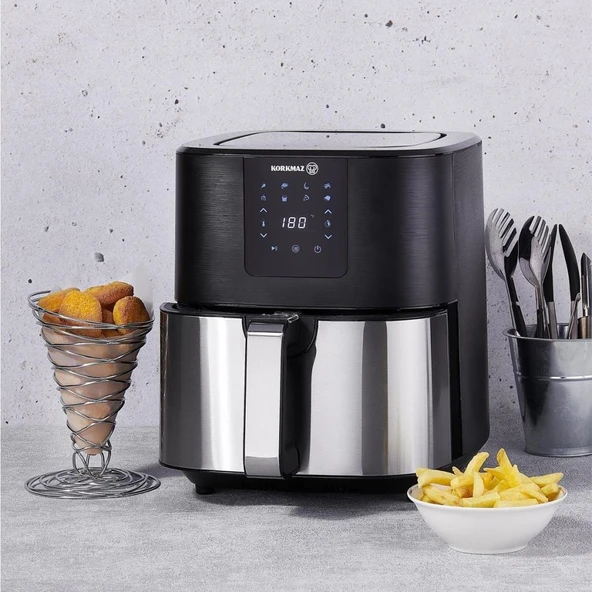 KORKMAZ A888 AIR MAX AİRFRYER 6,5 LT 1700W - 6