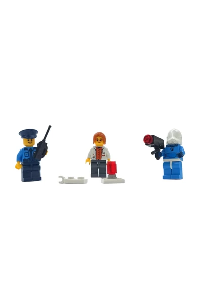 Görev Başlasın: Legolara Uyumlu Şehrinin Kahramanları 12'li Figür Seti 5cm. Boyunda - 5