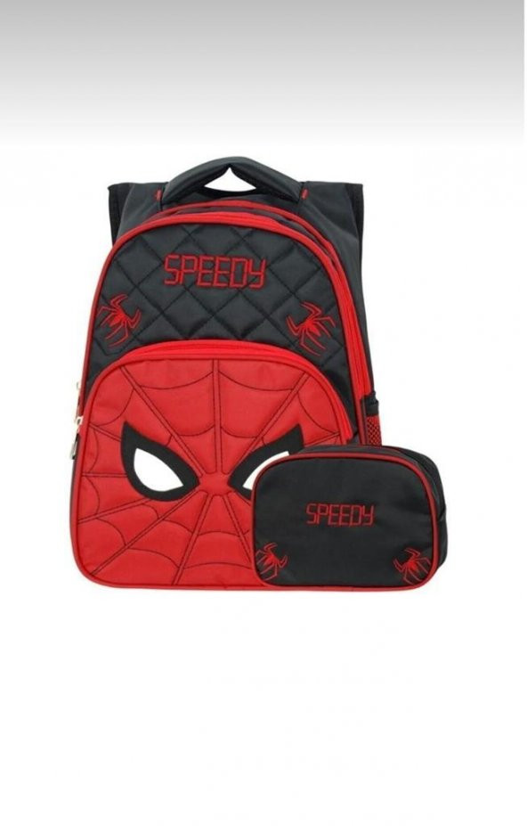 Ölmezler Örümcek Desenli Ortapedik Ilkokul Çantası Ve Beslenme Çantası - 2