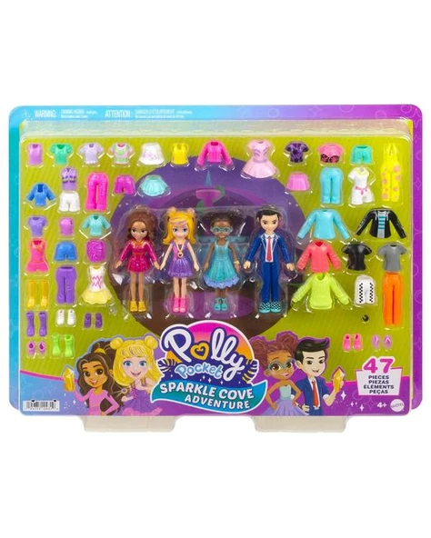 Polly Pocket ve Arkadaşları Kombin Eğlencesi Oyun Seti HKW10