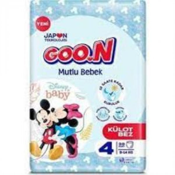 Goon Mutlu Bebek Külot Bezi Jumbo 4 30Lu
