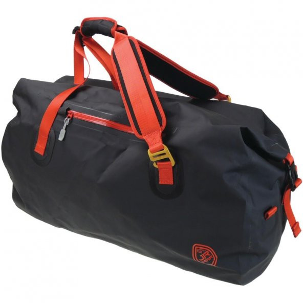 Jr Gear Roll Top Vinyl Duffel Su Geçirmez Spor Çanta 100 Litre-SİYAH - Resim 2