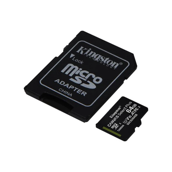 Kingston 64GB Canvas Select Plus Micro SD Kart, SDCS2/64GB - 2