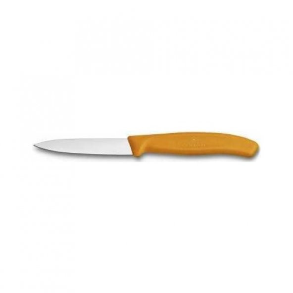 Victorinox 6.7606.L119 Swiss Classic 8 Cm Düz Soyma Bıçağı Turuncu