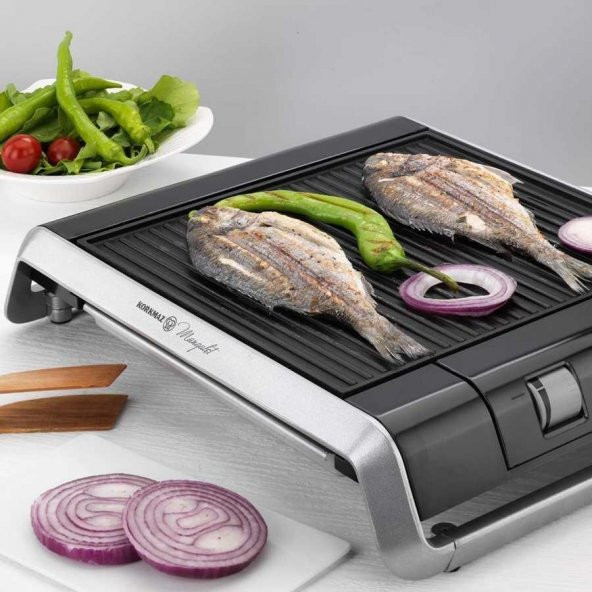 KORKMAZ MANGALET BBQ SİYAH GRANİT - 6