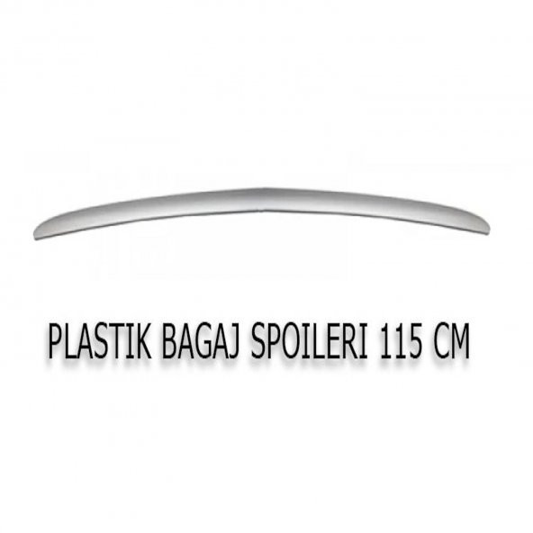 Skoda Octavia Bagaj Üstü Spoiler GRİ 115CM