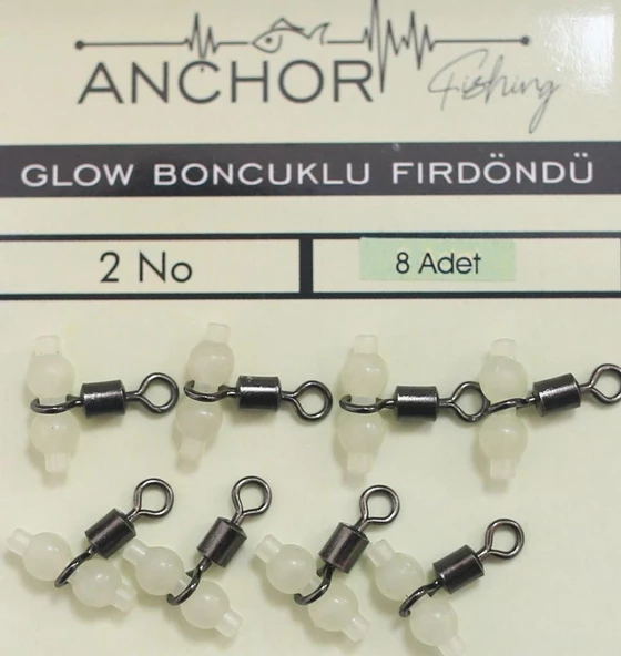 Anchor Glow Boncuklu Gezer Fırdöndü Yemli Takım İçin