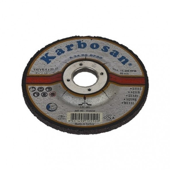 Karbosan 115x6 Metal Flex Taşlama - 2