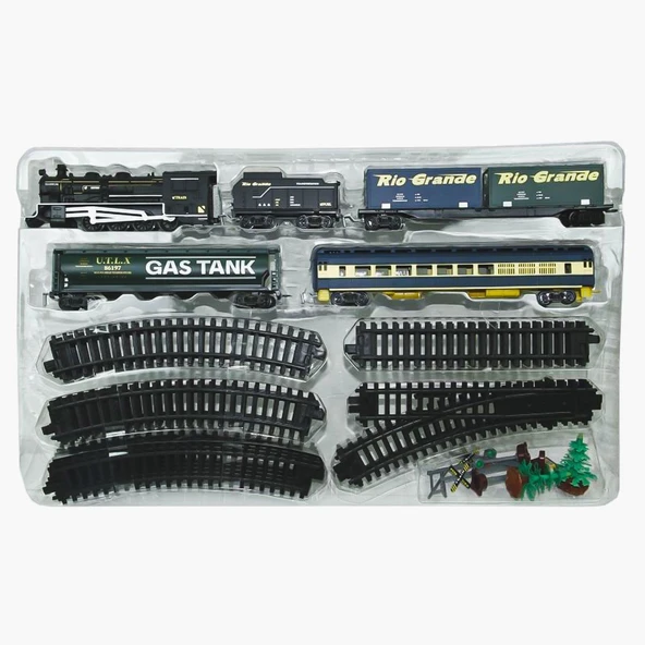 FF-1601C Işıklı ve Sesli 33 Parça Classic Tren - 2