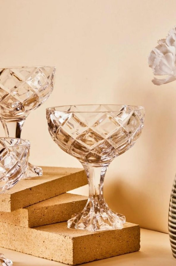 Perotti Perez 3lü Ayaklı Kokteyl Bardak-12623 - 2