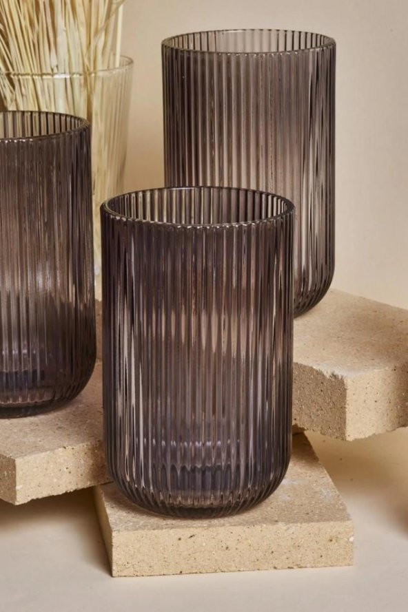 Perotti Imola Füme 4lü Cam Bardak 440 ml-14912 - 2