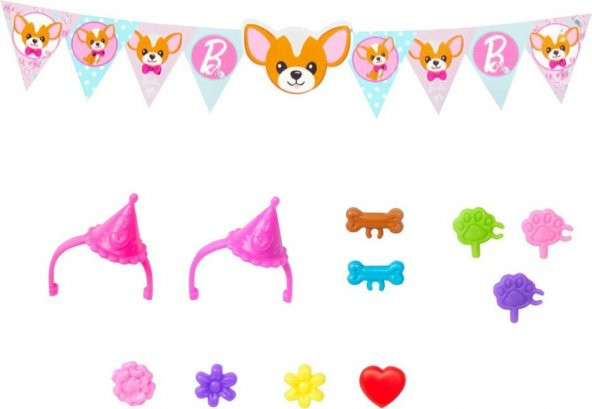 Barbie Chelsea Köpekçiğin Doğum Günü Oyun Seti HJY88 - 2