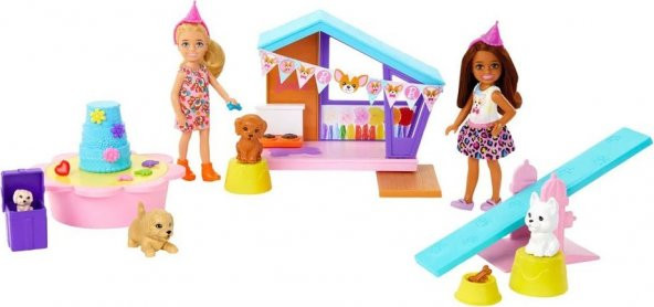 Barbie Chelsea Köpekçiğin Doğum Günü Oyun Seti HJY88 - 3