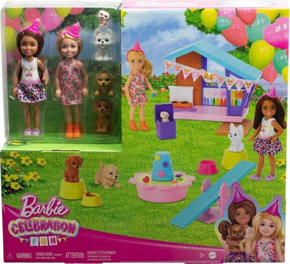 Barbie Chelsea Köpekçiğin Doğum Günü Oyun Seti HJY88 - 4