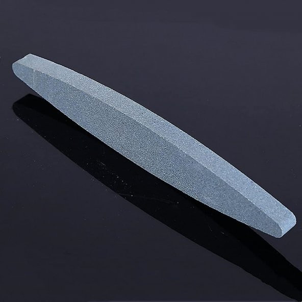 2 Adet Bileme Taşı 150 Grit Oval Bileme Taşı Bıçak Bileme Bıçak Bileyici Taş Bileğ  Taşı - 5