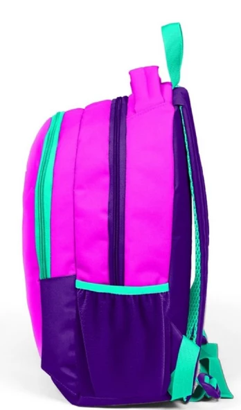 Coral High Pembe Mor Çanta Kalemlik Seti - Resim 3