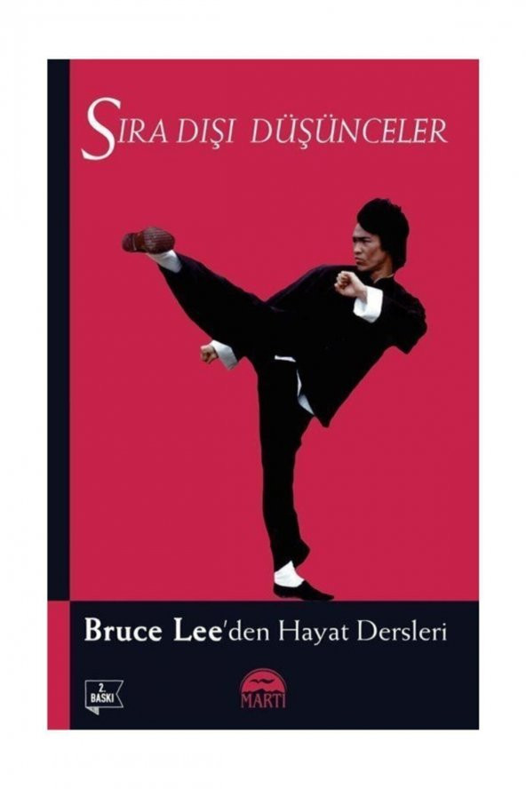 Martı Yayınları Sıra Dışı Düşünceler Bruce Lee