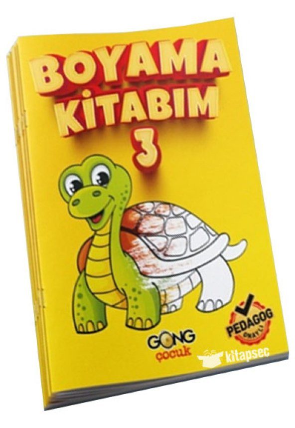 Gong Çocuk  Boyama Kitabım 3