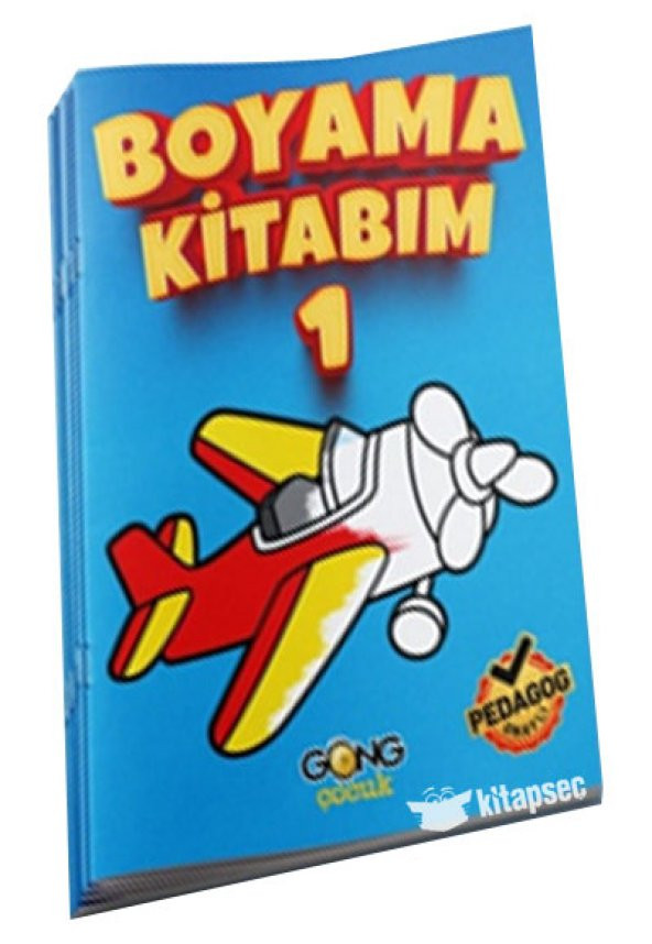 Gong Çocuk Boyama Kitabım 1