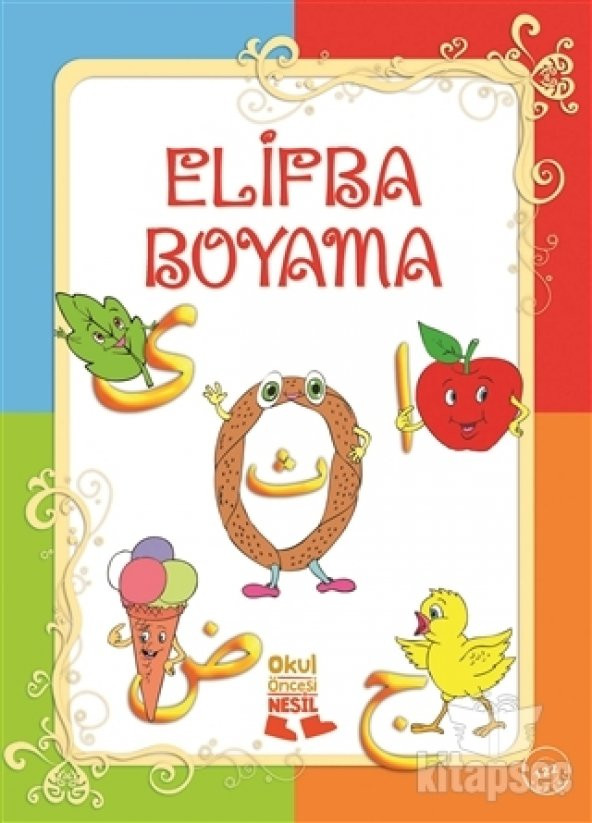 Nesil Çocuk Yayınları Elifba Boyama