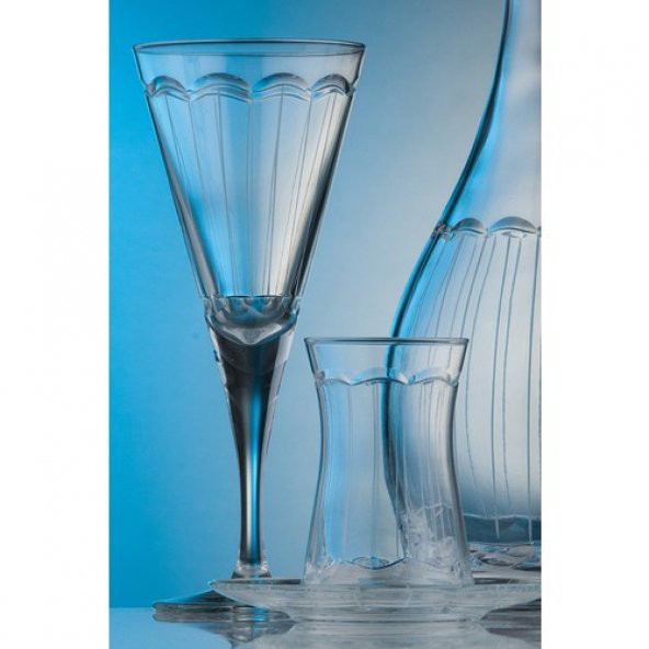 Kcd Zerafet Sade  6 Adet Ayaklı Bardak Kadeh ürün görseli