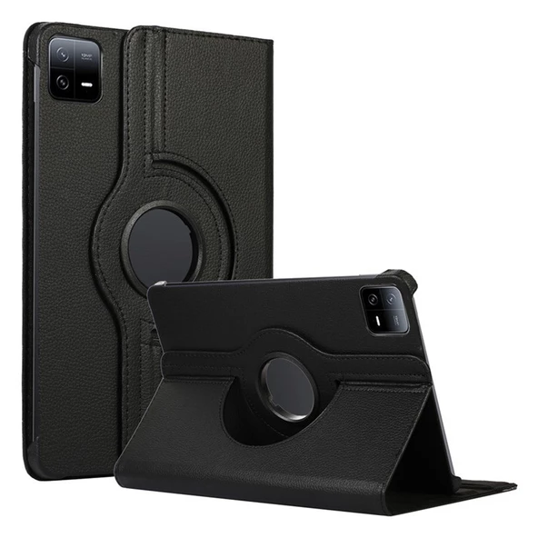 Xiaomi Pad 6 / 6 Pro 11 inç Kılıf 360 Dönebilen Standlı Case