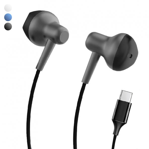 LinkTech H678 Premium Type-C Mıknatıslı Kulak İçi Kablolu Kulaklık