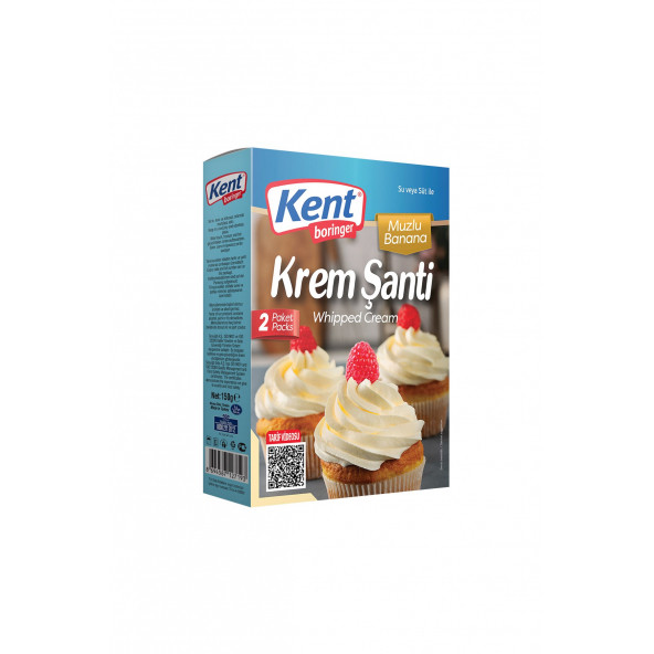 Kent Boringer Krem Şanti Mzulu 150 gr x 2 Adet - 2