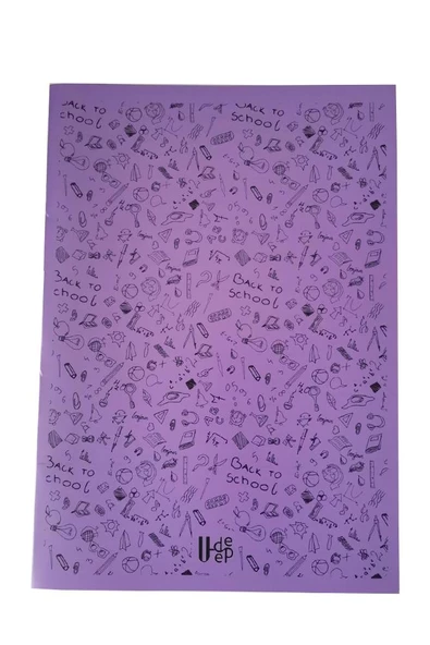 40 Yaprak Kareli Defter Plastik Kapak A-4 1 Adet PP Kapak Büyük Boy Kareli Defter 40 Sayfa A4 Desenli Kapak - 6