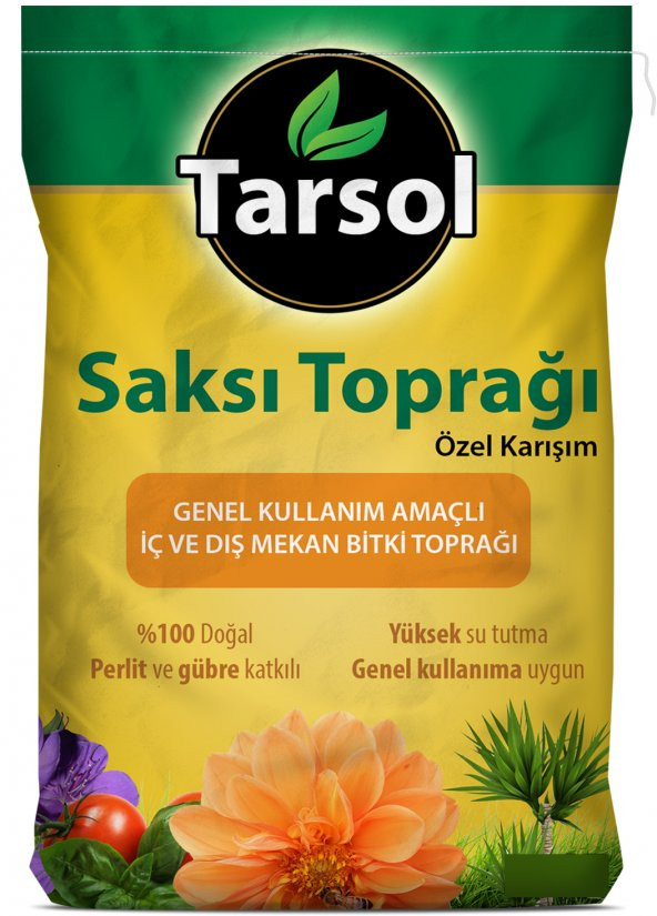 TARSOL TORF SAKSI VE ÇİÇEK TOPRAĞI ÖZEL FORMÜL 20 LT