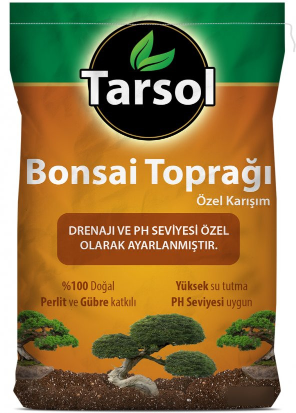 TARSOL TORF BONSAİ TOPRAĞI ÖZEL FORMÜL 5 LT