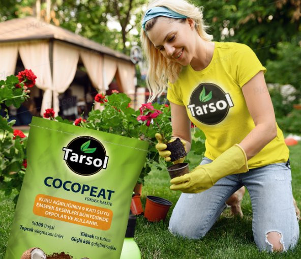 TARSOL COCOPEAT YÜKSEK KALİTE 10 LT - Resim 3