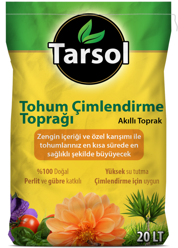 TARSOL TORF TOHUM ÇİMLENDİRME TOPRAĞI 20 LT