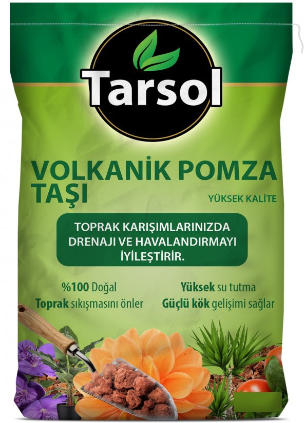 TARSOL TORF VOLKANİK KIRMIZI POMZA 10 LT