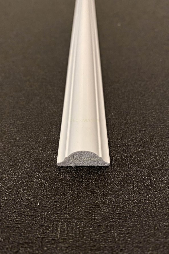 Decomanya Boyanabilir Duvar Çıtası 2 cm Poliüretan Çıta Boyanabilir Çıta 40 Boy 96 Metre