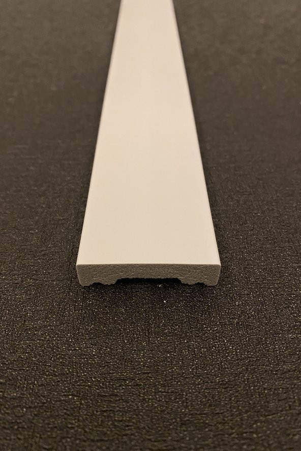 Decomanya Boyanabilir Duvar Çıtası 4 cm Poliüretan Düz Çıta Boyanabilir Çıta 20 Boy 48 Metre