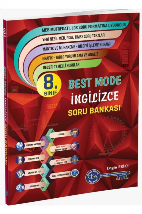 Gür Yayınları Best Mode 8 İngilizce