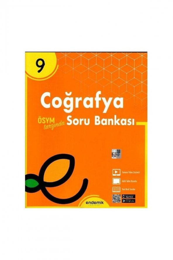 Endemik 9.sınıf Coğrafya Soru Bankası - 1