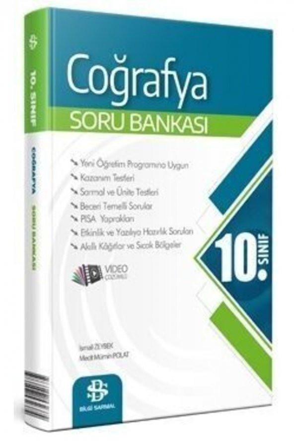 Bilgi Sarmal 10. Sınıf Coğrafya Soru Bankası 2023