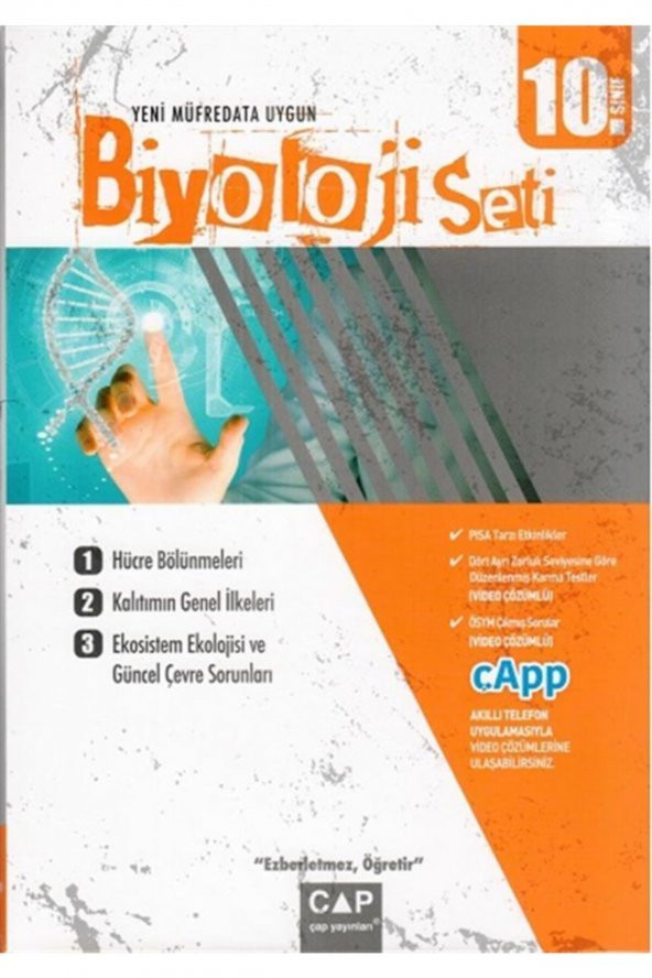 10. Sınıf Anadolu Lisesi Biyoloji Seti