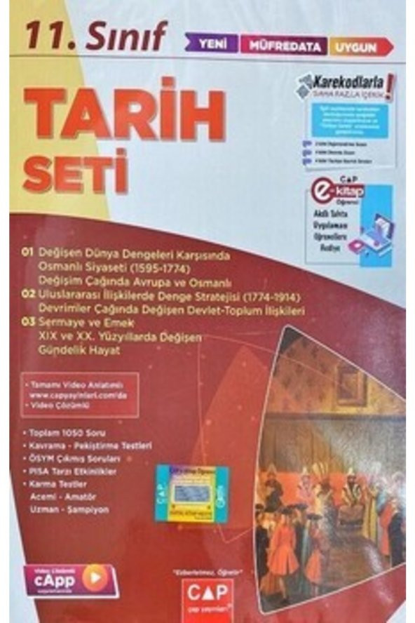 Çap Yayınları 11. Sınıf Tarih Anadolu Seti - 2023 - 1