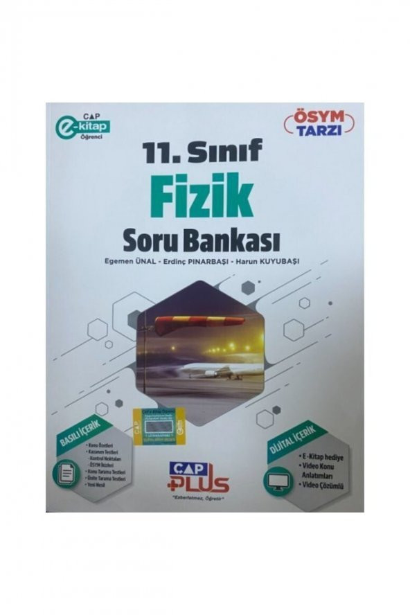 Çap 11. Sınıf Anadolu Lisesi Fizik Soru Bankası