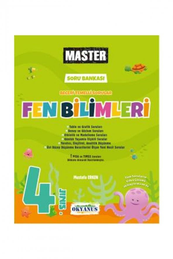 4. Sınıf Fen Bilimleri Master Soru Bankası - 1